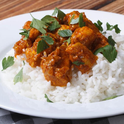 *Curry Chicken Served with Plain rice, pop or water Choice of plain rice or Rice & Peas, pop or water