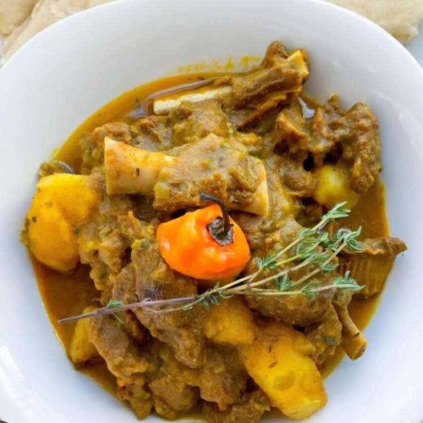 curry goat Grande Prairie, Jamaican curry goat, Caribbean food, West Indian food